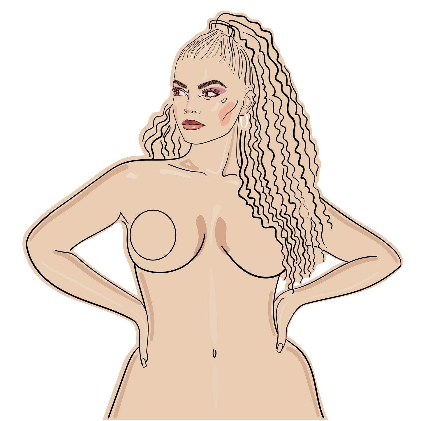 Seamless Nipple Cover – Silicone By BRahh 'n' Shape®